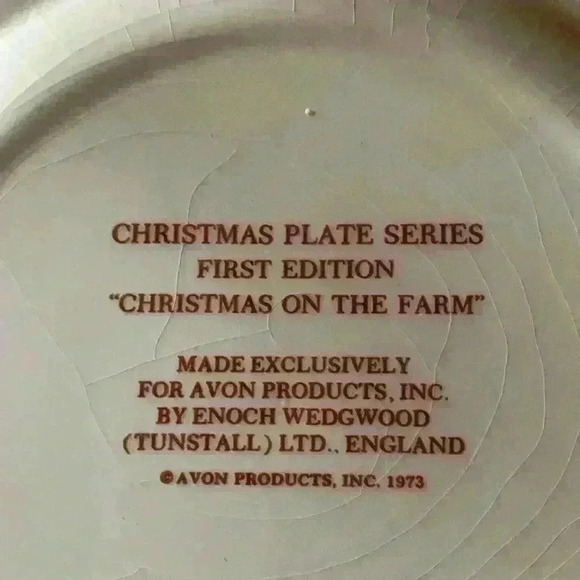 Avon collector plate - Picture 3 of 4